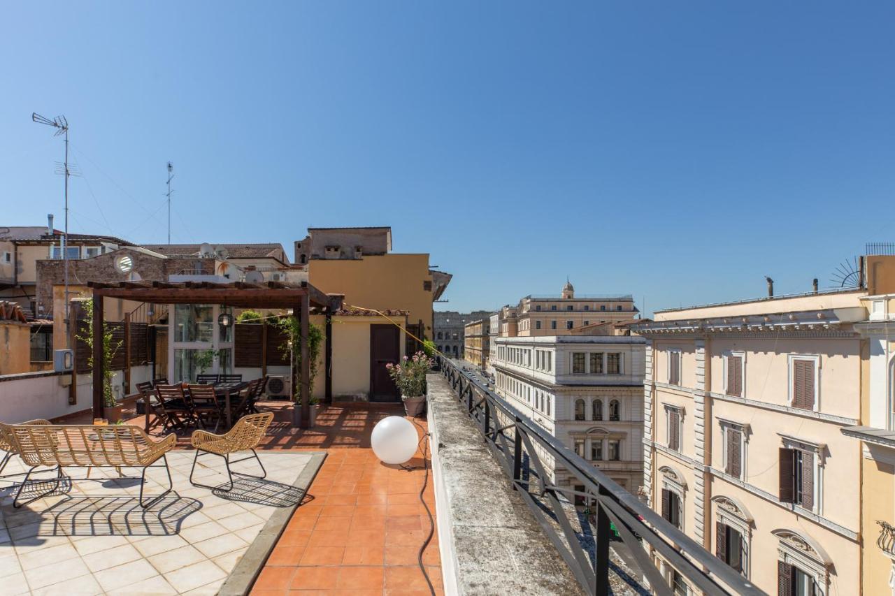 Appartamento Iflat Monti Penthouse Panoramic View Roma Esterno foto