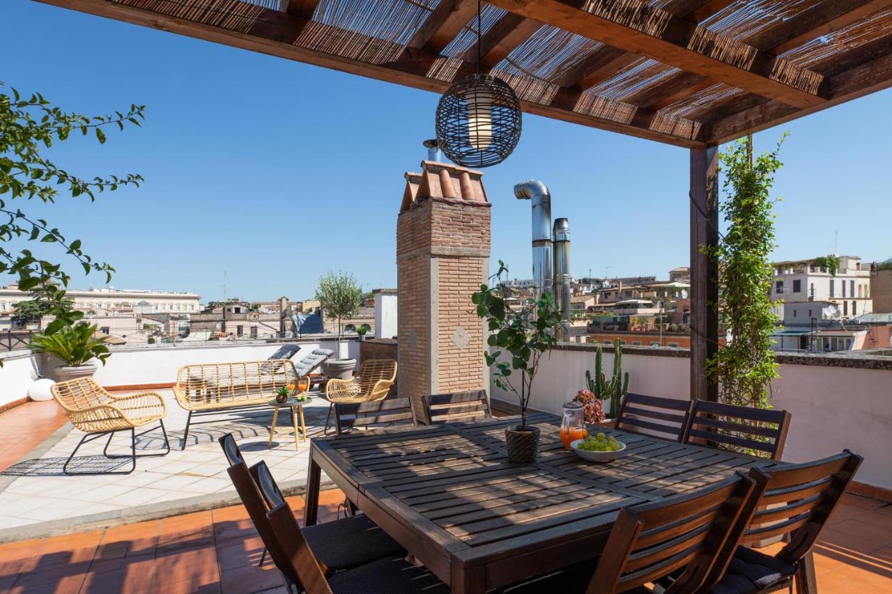 Appartamento Iflat Monti Penthouse Panoramic View Roma Esterno foto